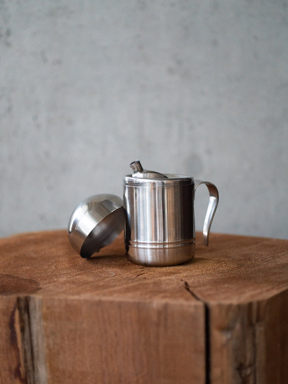 Stainless Oil Server Pot