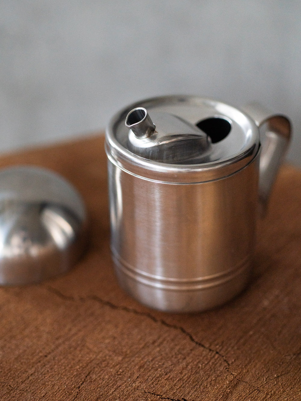 Stainless Oil Server Pot