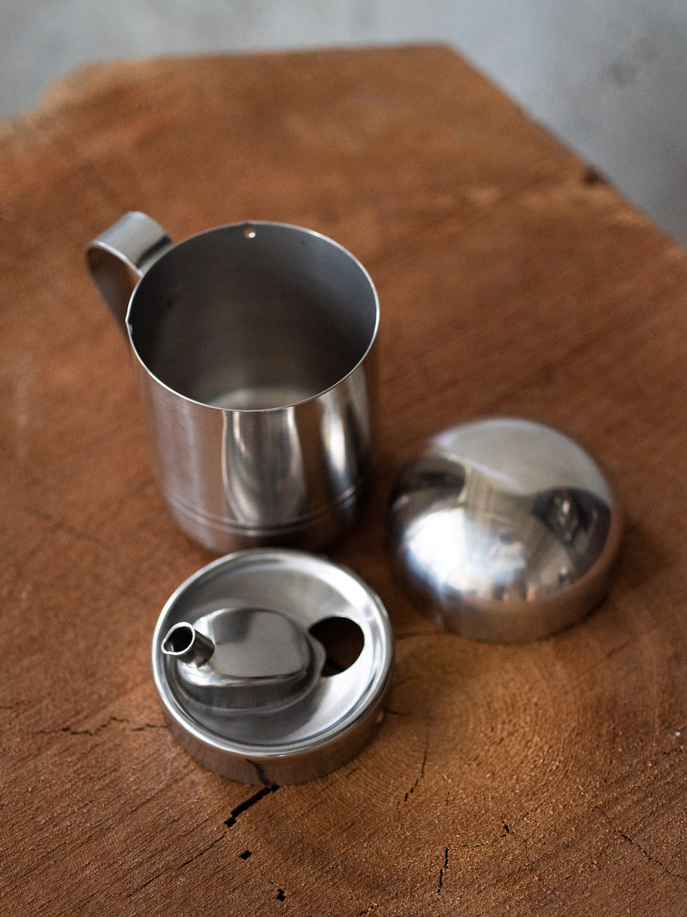 Stainless Oil Server Pot