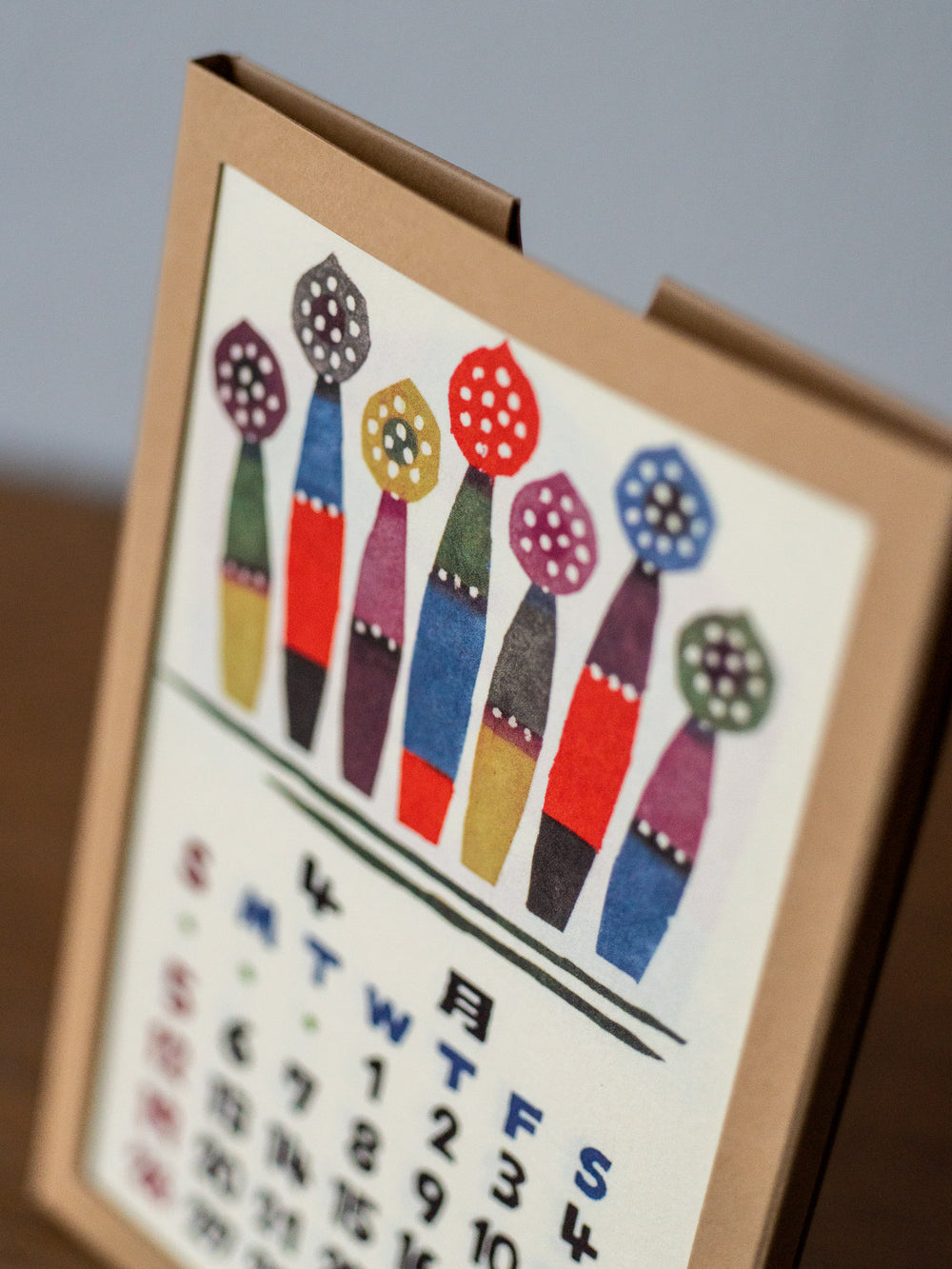 2026 Teshigoto Calendar – Desktop