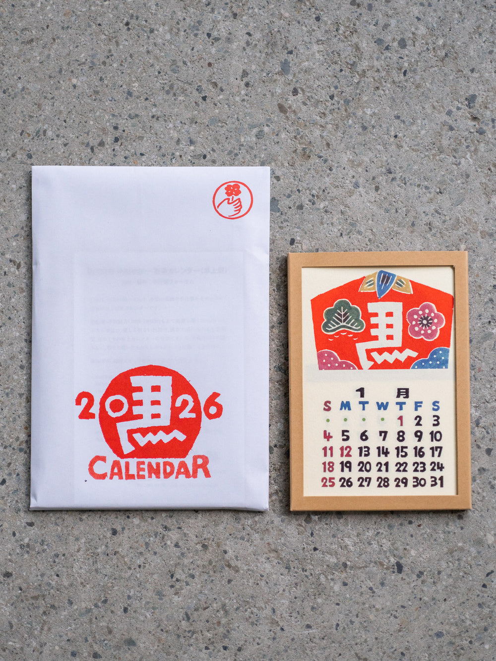 2026 Teshigoto Calendar – Desktop