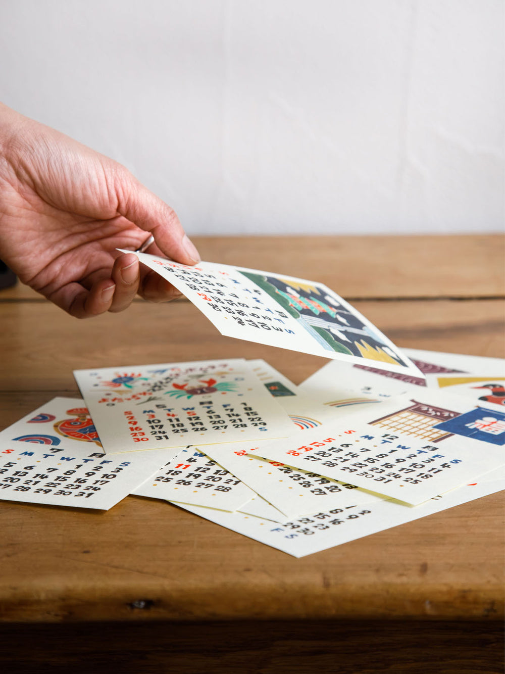 2027 Teshigoto Calendar – Desktop