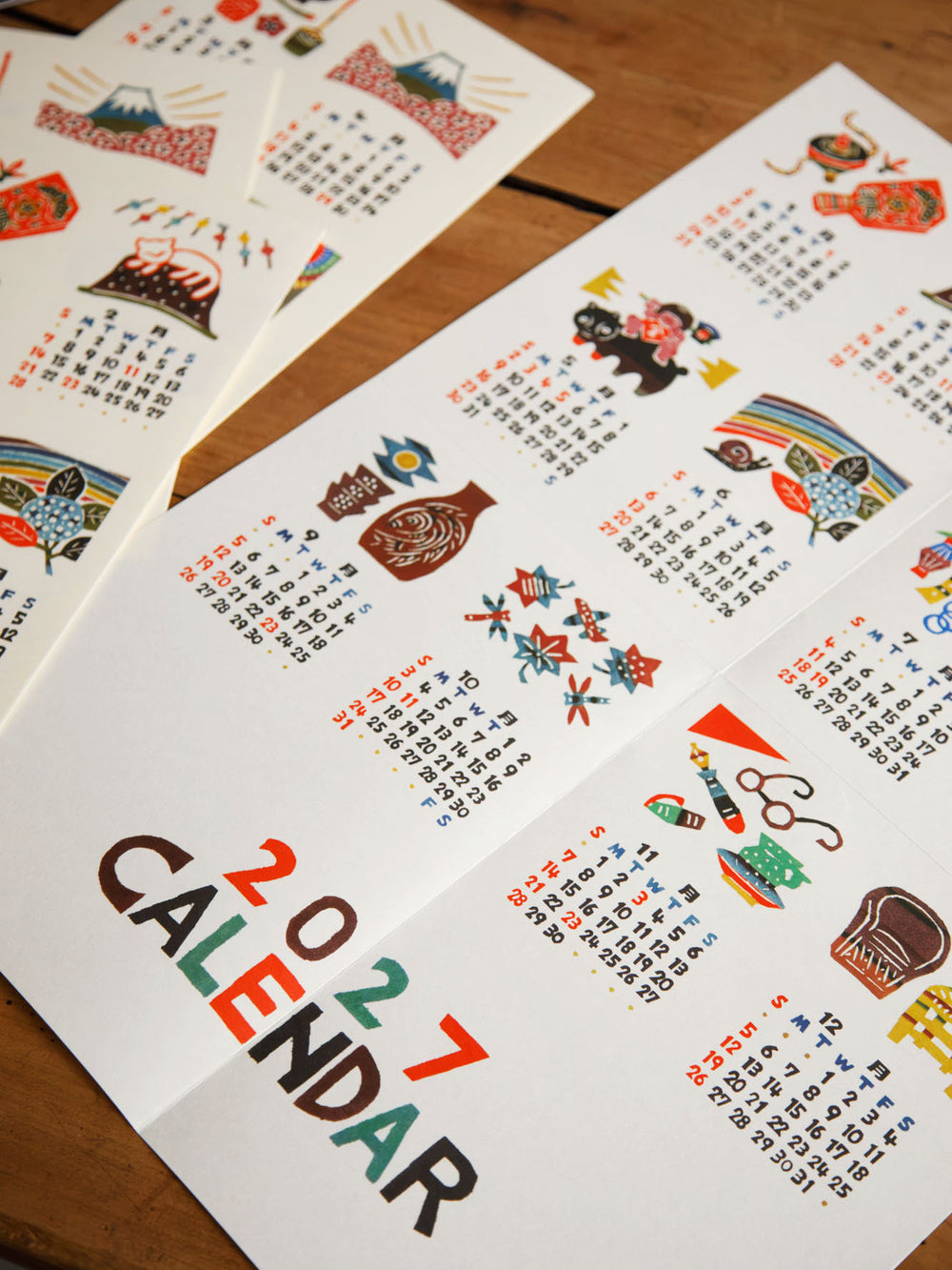 2027 Teshigoto Calendar – Poster