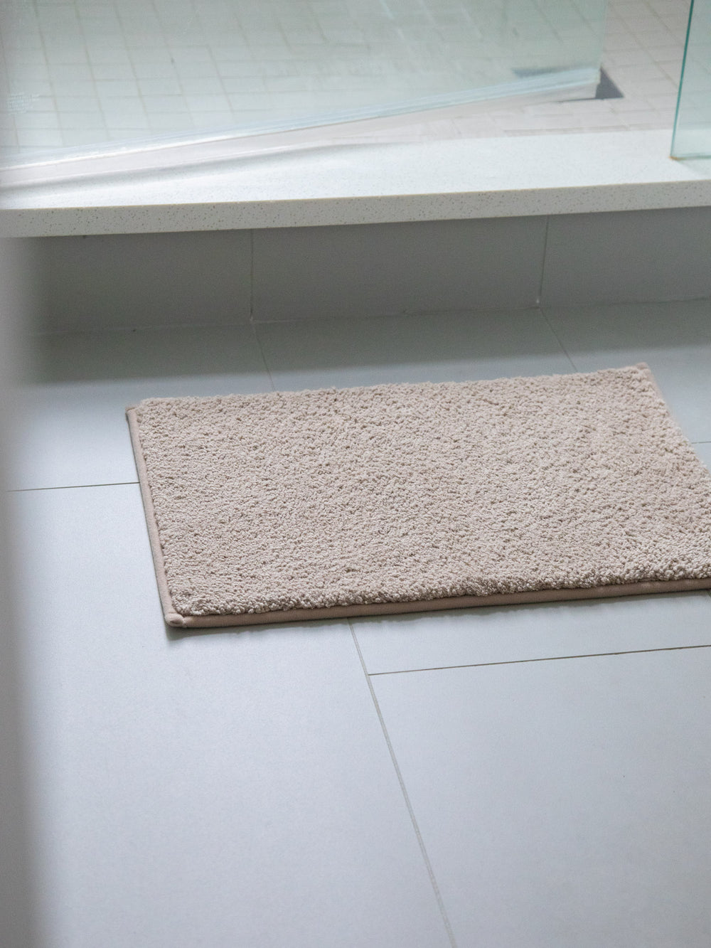 Quick Dry Bath Mat – Beige