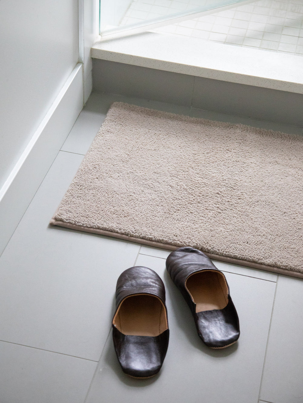 Quick Dry Bath Mat – Beige