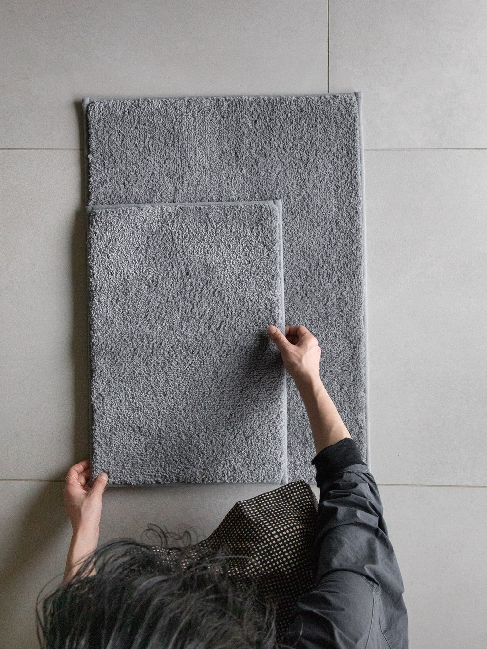 Quick Dry Bath Mat – Grey