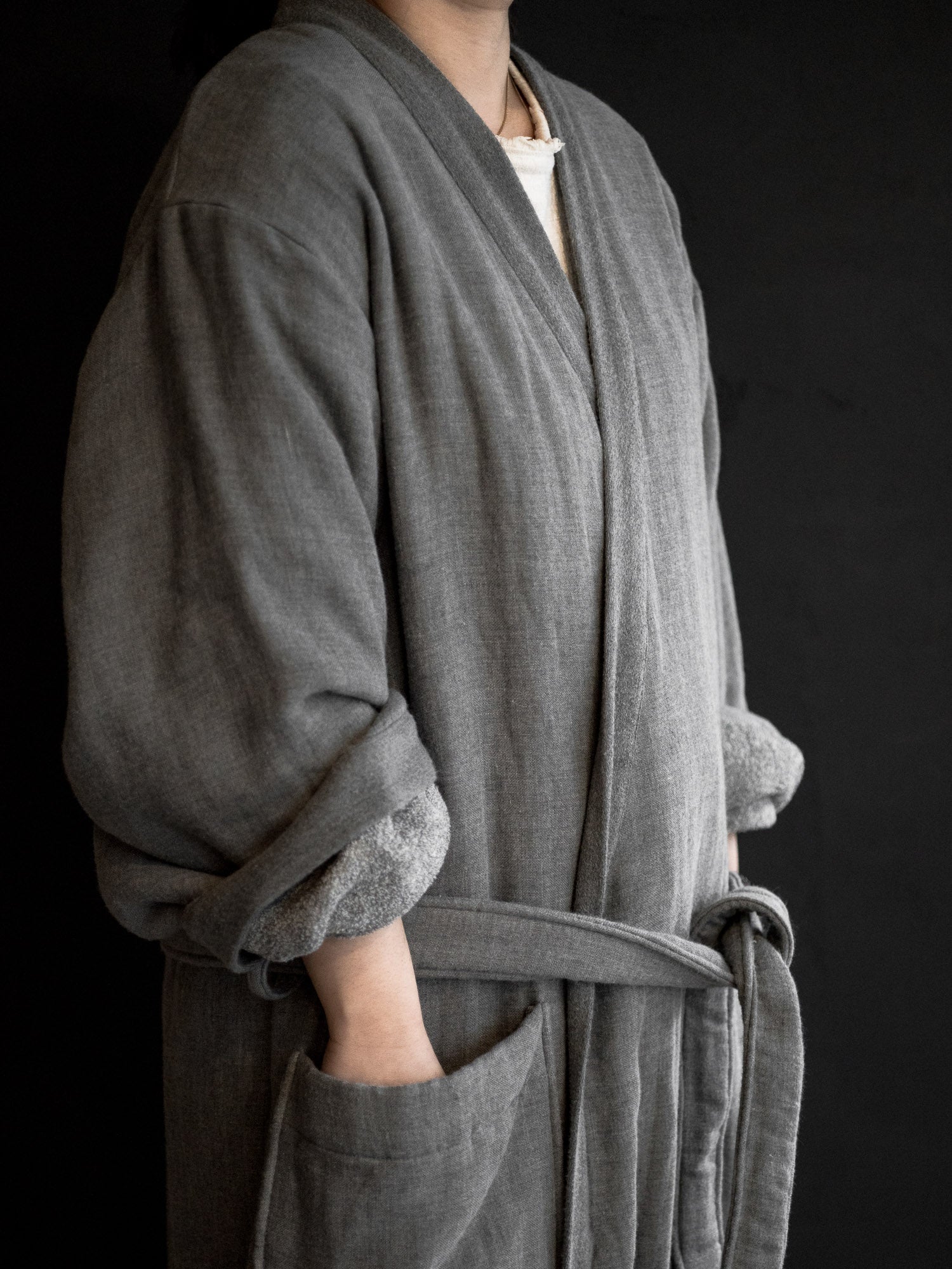 Plain on sale kimono robe