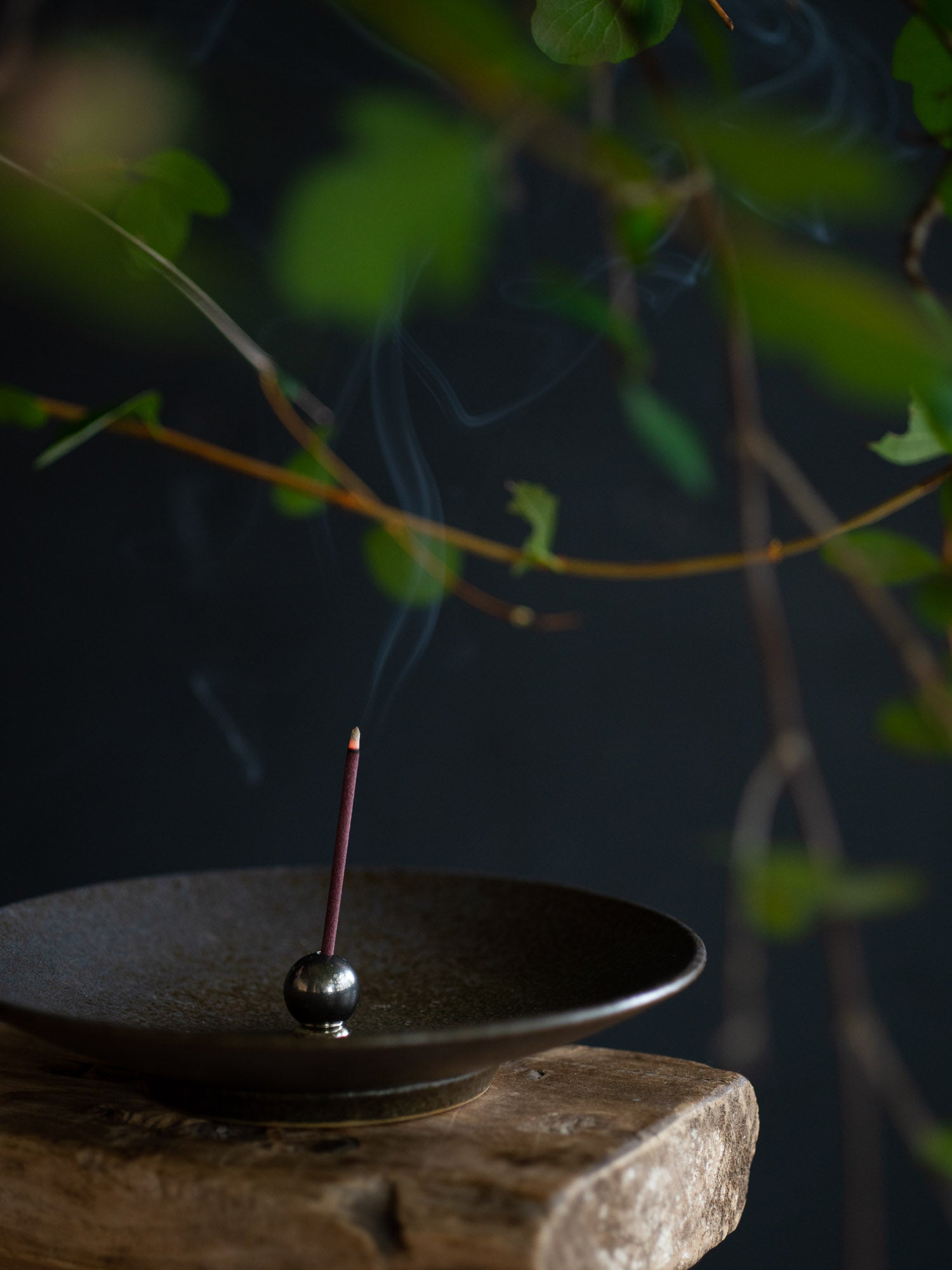 Round Incense Holder