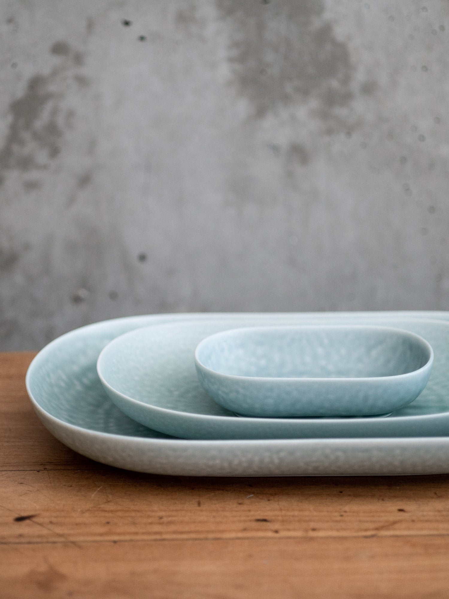 ReIRABO Oval Plate – Spring Mint Green