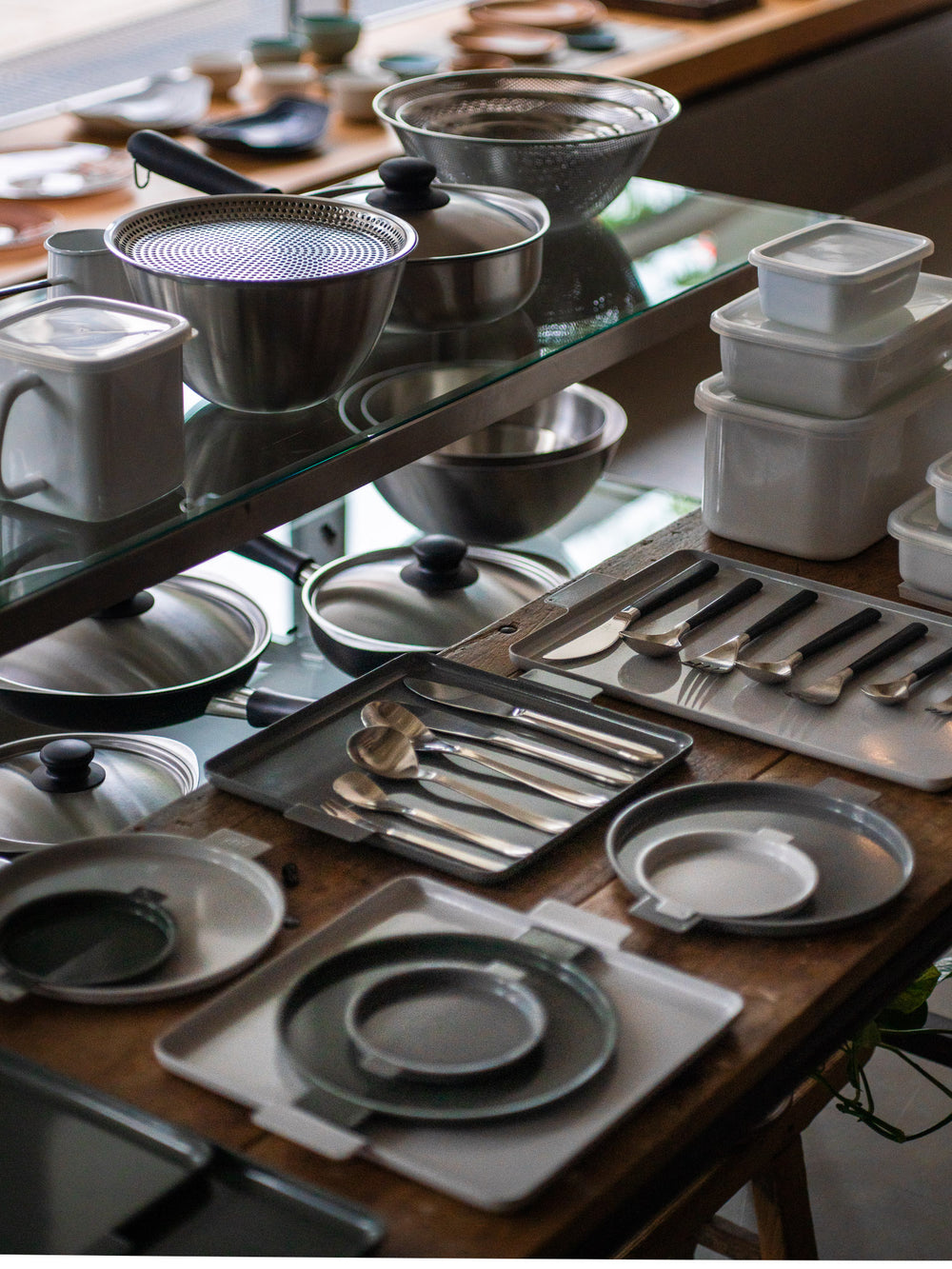 Aluminum Round Tray - S