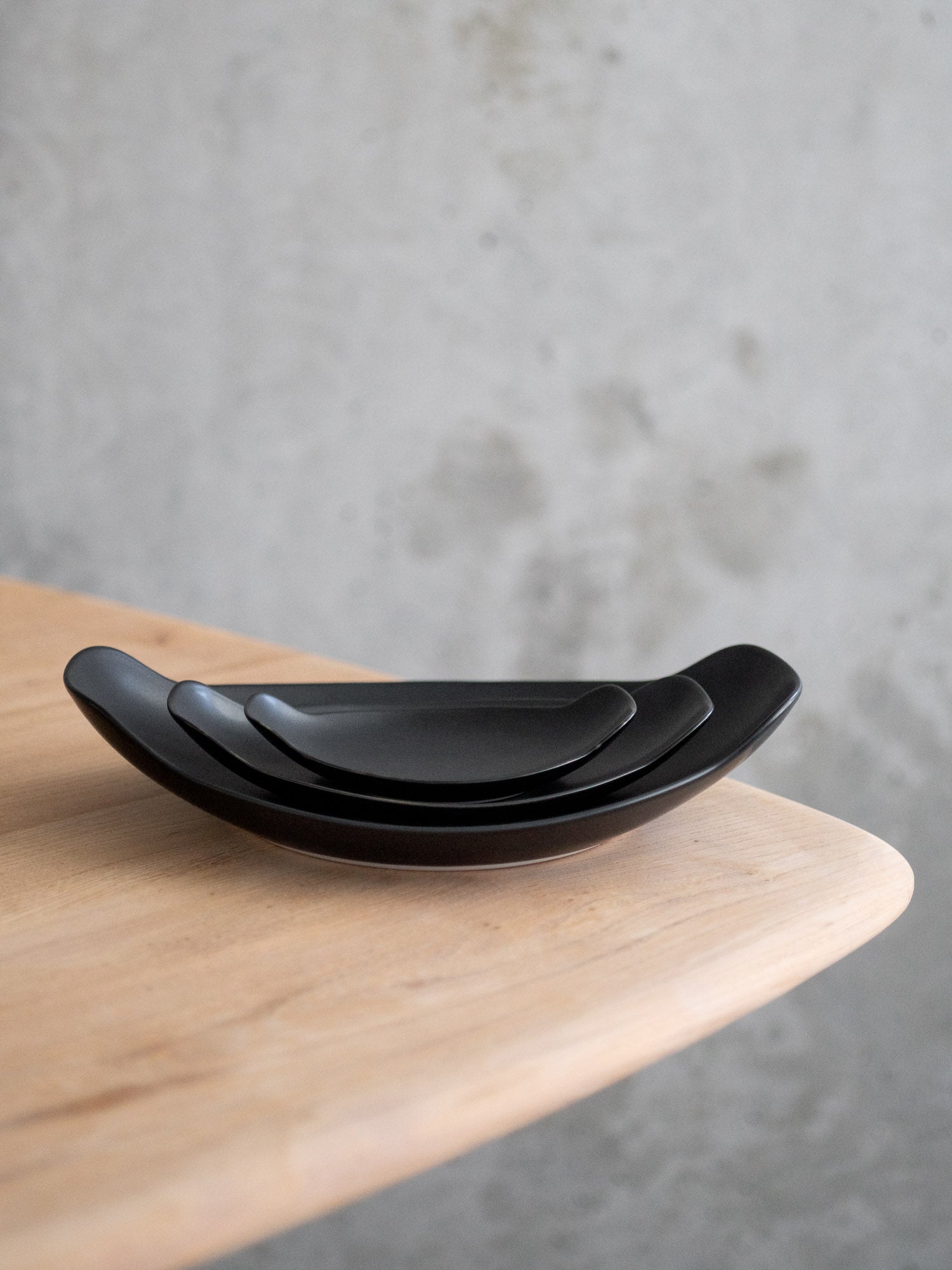 Bon Appetit Plate – Black
