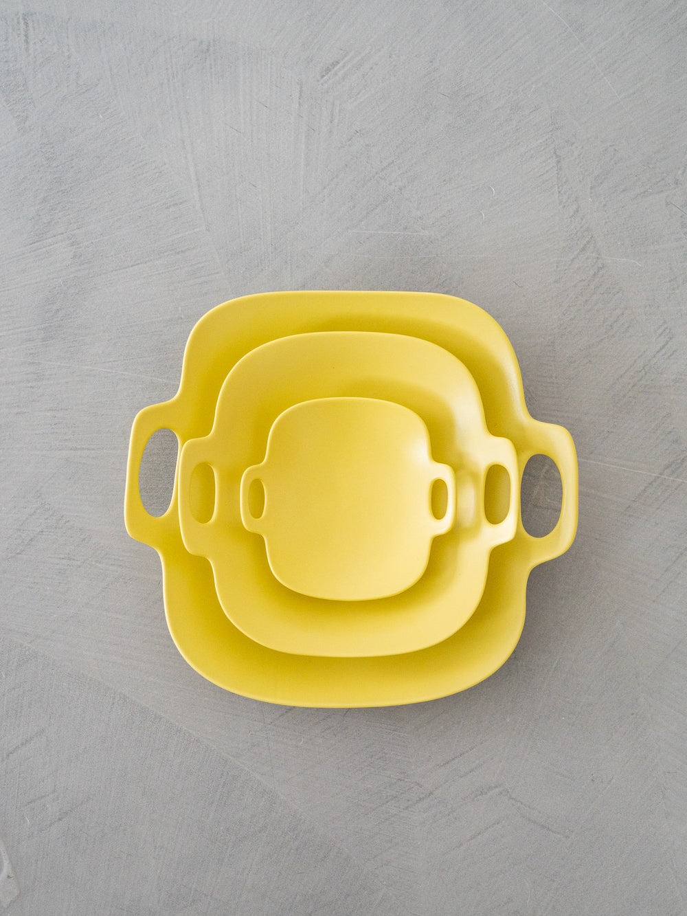 Bon Voyage Plate – Yellow