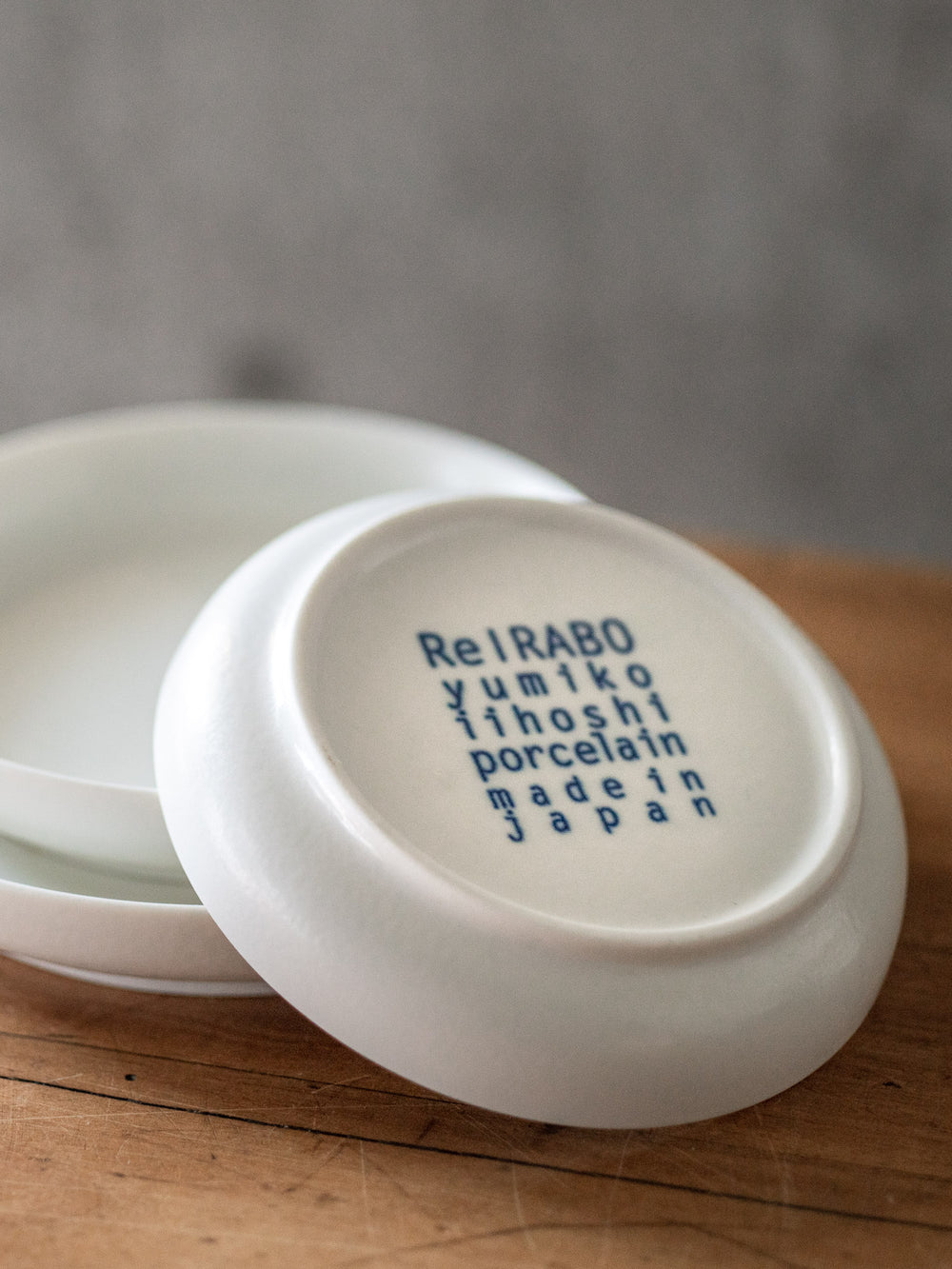 ReIRABO Round Plate – Quiet White