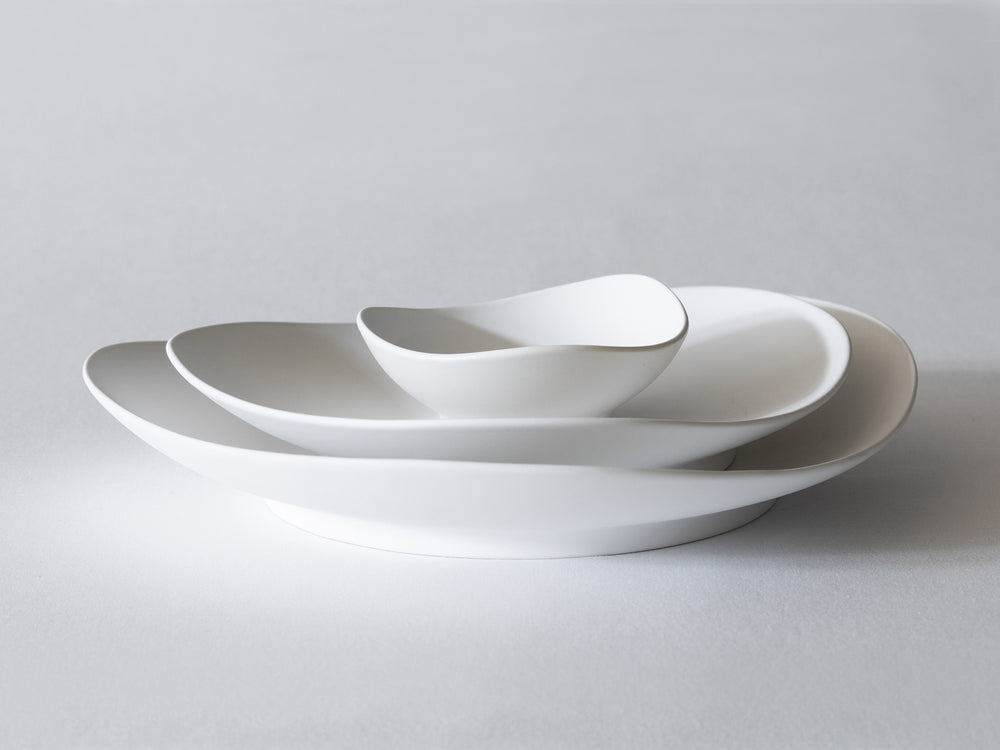 Shionari Plate – White